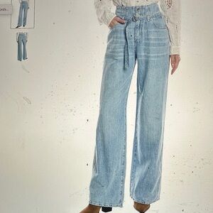 7 For All Mankind Linen-Blend Size 27